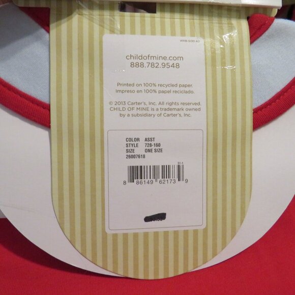 Baby Santa Christmas Footed Bodysuit Embroidered with Embroidered Bib - Picture 9 of 14